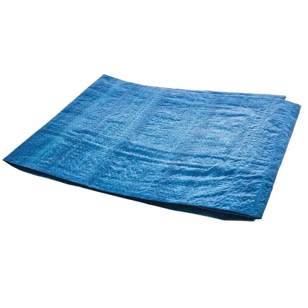 

Rectangle Swimming Pool Cover Dustproof Rainproof Thickened Poncho Cover Cloth for Inflatable Pool (340x230cm) CD