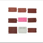 Новая силиконовая форма для шоколада. Любовь зерна кофе 3D геометрический 3Д нерегулярная форма для украшения тортов желе; пудинг Бакин