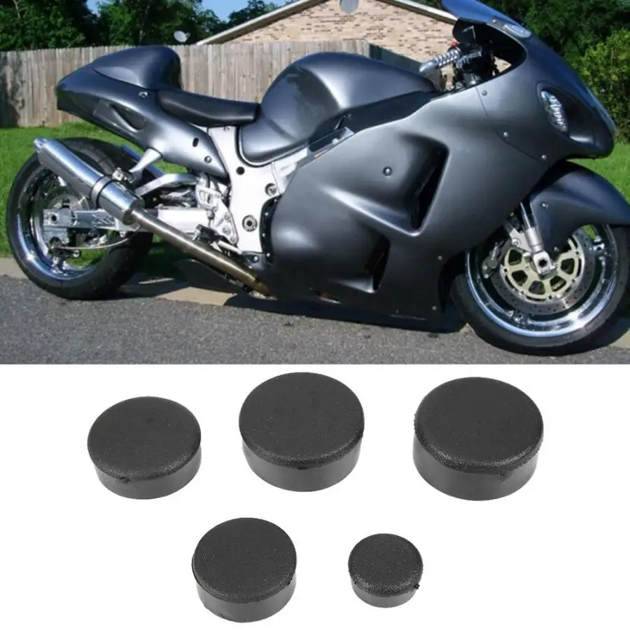 5 шт., набор для заглушка в раме мотоцикла, декор для Suzuki Hayabusa 1300/GSX1300R/GSXR 1300 1999