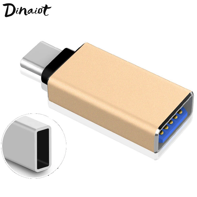 Мини адаптер OTG с портом USB Type C и разъемом C|USB-хабы| |