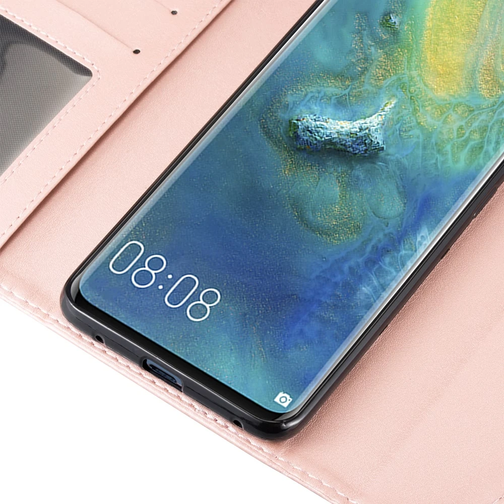 LLZ. Чехол-книжка PU Стразы ТПУ Магнитный чехол-кошелек для huawei Mate20 P20 P30 Proe P9 P10 Lite Nova 4e Psmart кожаный чехол