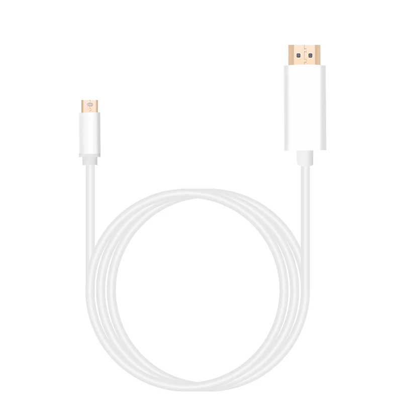 Mini Display Port to HDMI кабель Thunderbolt конвертер DP адаптер 4K 1080P для монитора MacBook