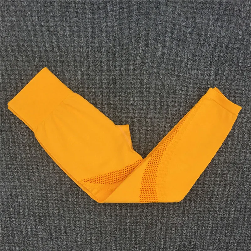 

2 teile/satz Nahtlose Frauen Sport Anzug Gym Workout Kleidung Langarm Fitness Crop Top Und Scrunch Butt Leggings Yoga Set