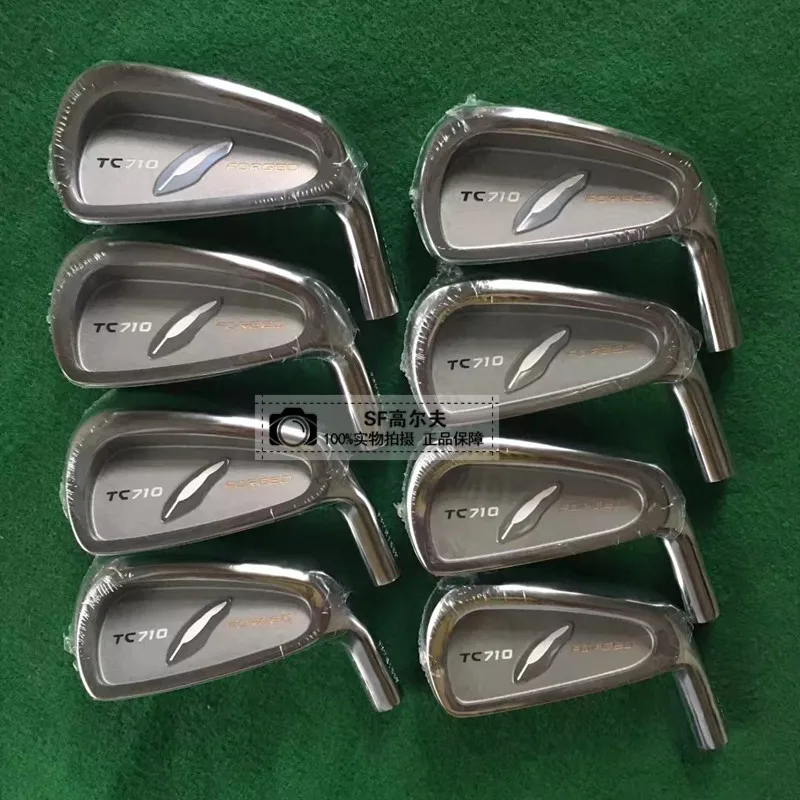 Новинка 710 мужские железные клюшки для гольфа TC кованые 4-p (7 шт.) стальные и