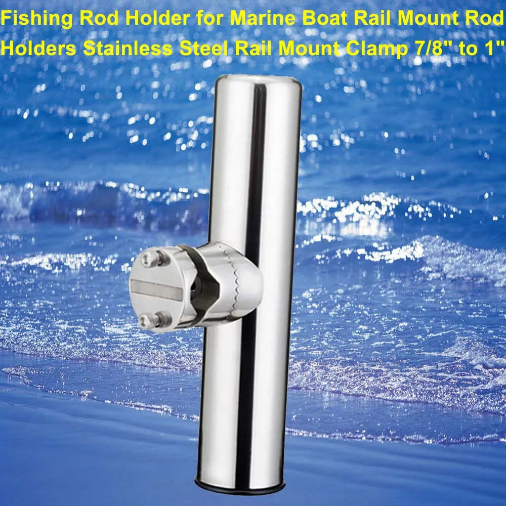 Держатель для удочки морской лодки держатели удочек зажим крепления на рельсах