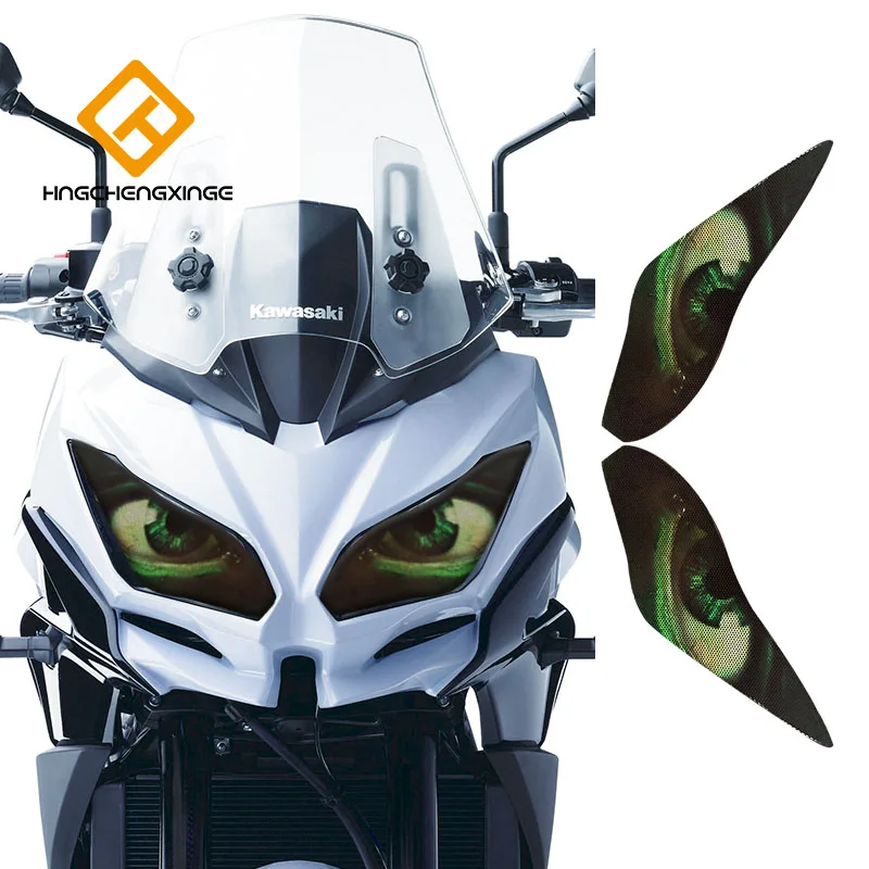 Защитная Наклейка для передней фары мотоцикла наклейка KAWASAKI VERSYS650 2015-2019 ninja650 |