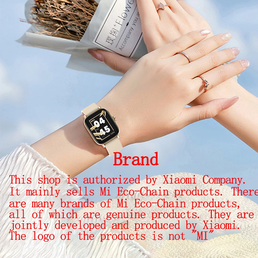 

Xiaomi Mijia Smart Watch Heart Rate Blood Pressure Bluetooth Call High-definition Full Screen Multi-sports Smartwatch