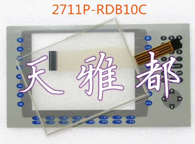 

NEW PanelView Plus 1000 2711P-RDB10C 2711P-RP8A 2711P-RDK10C 2711P-B10C15B2 HMI PLC Touch screen AND Membrane keypad