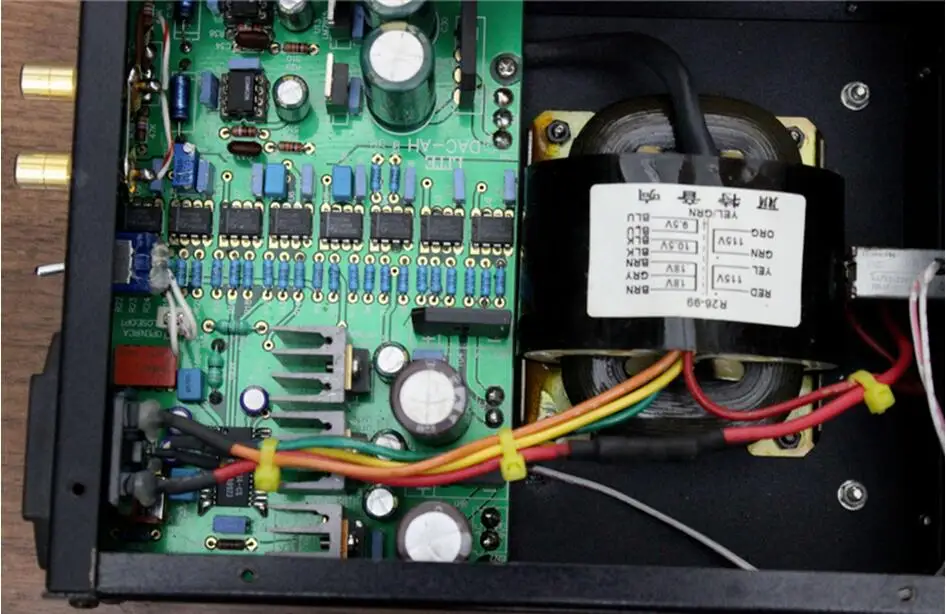 Горячая Распродажа LITE TDA1543 X8 параллельный Hi-end аудио DAC коаксиальный+ волоконный вход