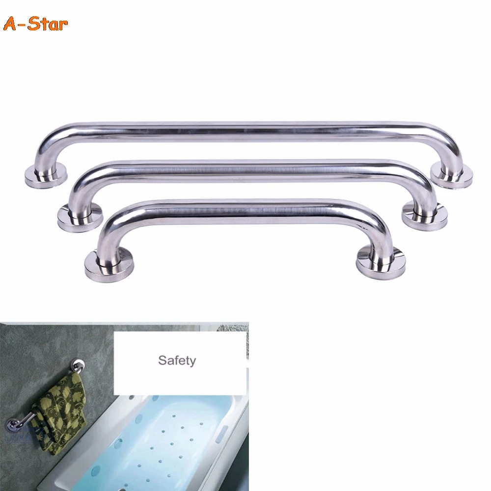 

1PCS NEW Bathroom Grab Bar Home Assist Safety Helping Handle Bars 12" 15" 20" Bathroom Mobility Support Hardware Accessory