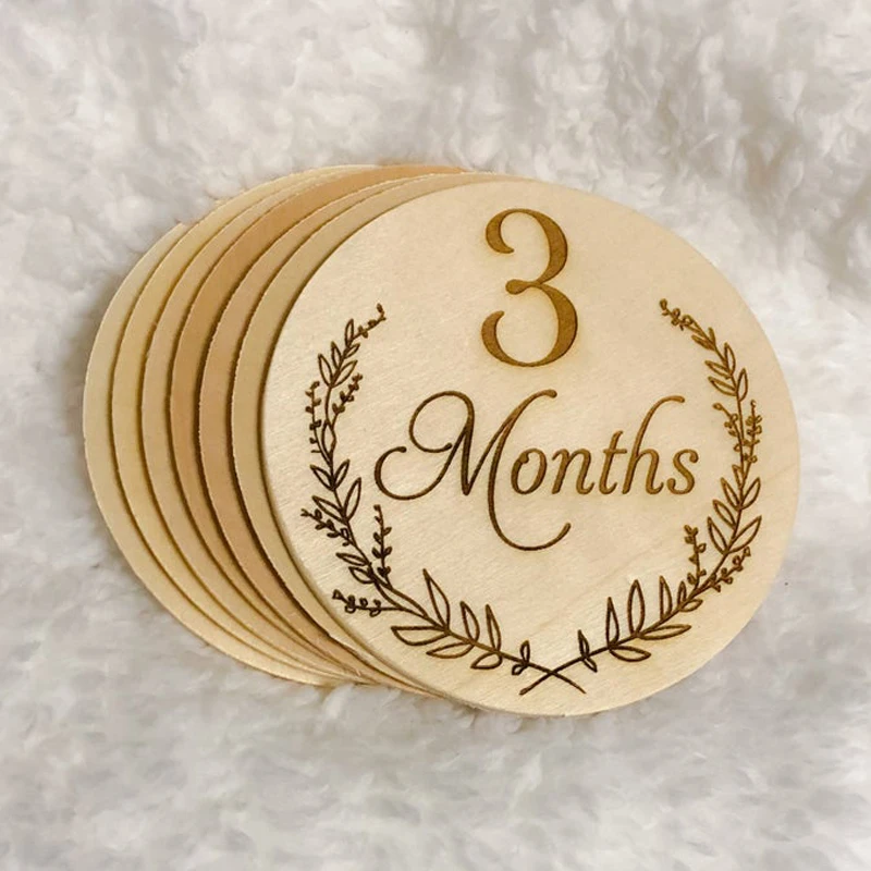 13 шт. Детские веху карты Фотографии памяти на новорожденные дети памятная