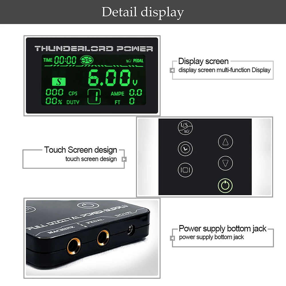 Ручка для нанесения тату машина комплект с картриджи татуировки Мощность пму