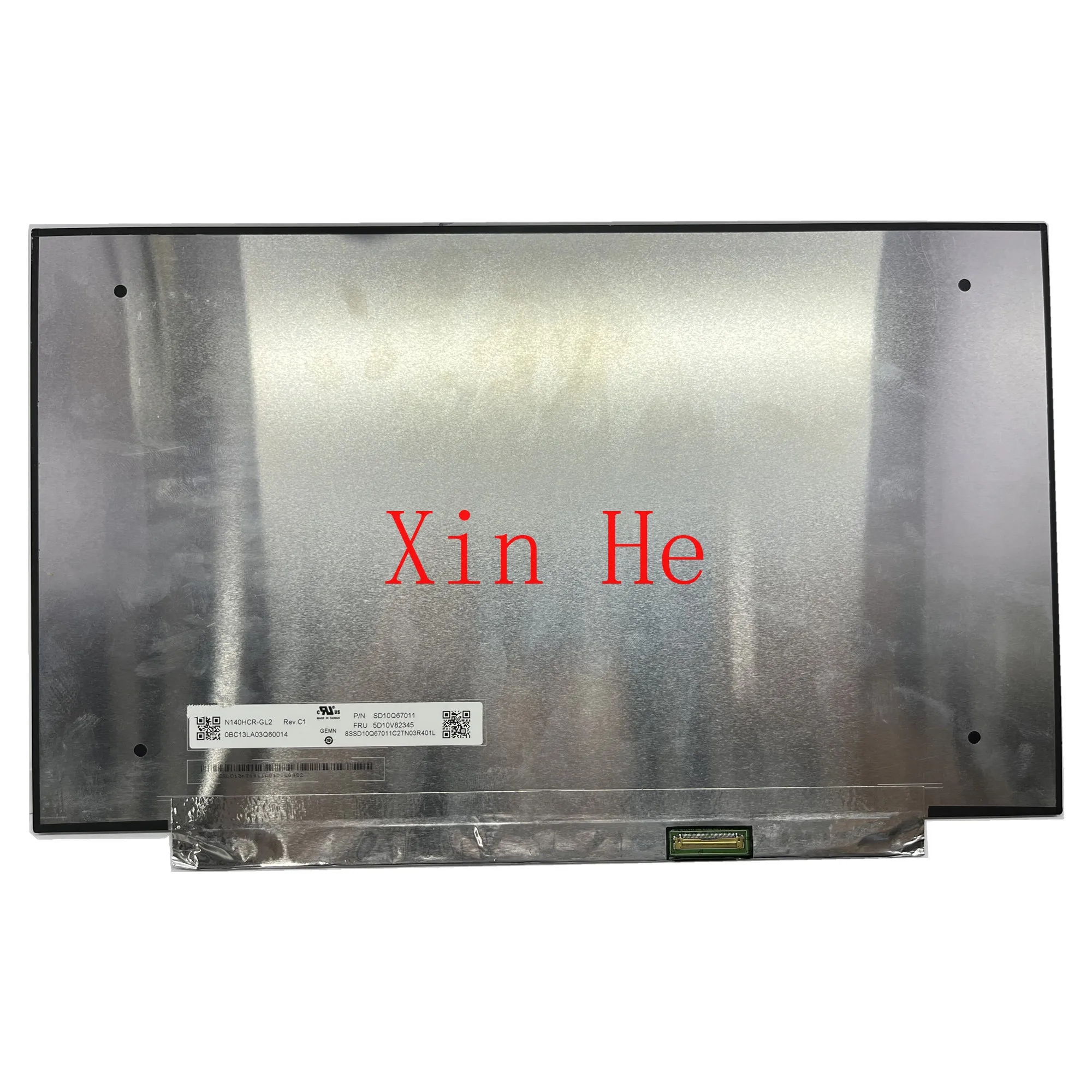 

N140HCR-GL2 Rev. C1 N140HCR GL2 14,0 "сенсорный ЖК-экран для ноутбука 1920*1080 EDP 40 контактов 72% NTSC Fru: 5D10V82345