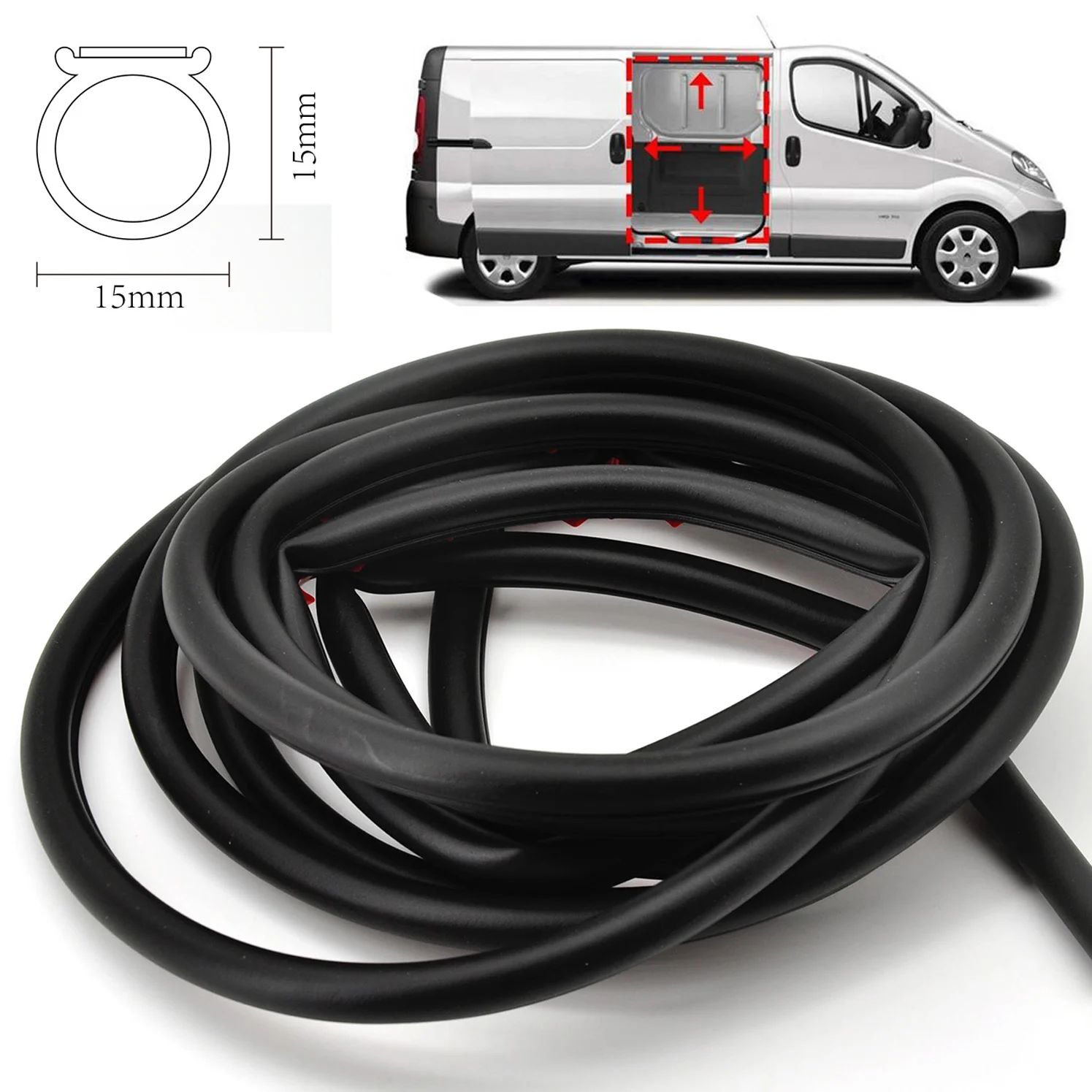 SIDE SLIDING FRONT REAR DOOR RUBBER BODY SEAL Weatherstrip For Fiat Ducato 244 250 290 Peugeot Boxer Citroen Jumper Ram CAMPER