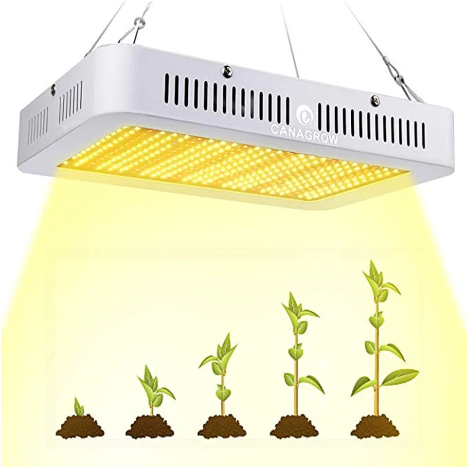 COB светодиодный Grow светильник CF 1000 полный спектр Солнца красный УФ для комнатных
