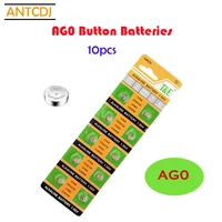 2021top selling 10pcs 10mah ag0 button batteries sr521lr63 379a cell coin alkaline battery 1 55v 379 sr63 for watch toys remote