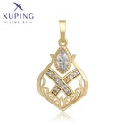 От бижутерии Xuping модный светильник из желтого золота с Цвет Лидер продаж ожерелье с подвеской для женщин Подарки 35298