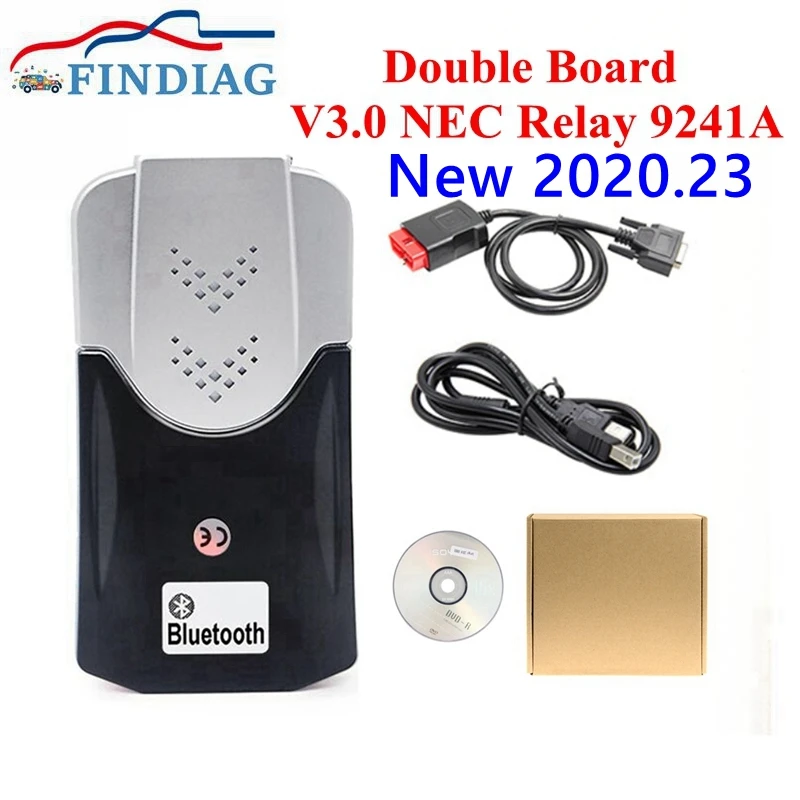 Escáner de diagnóstico OBD2 V3.0 DS Multidiag Pro + VD150, 2020,23, doble PCB, relé NEC 9241A, Compatible con Bluetooth y USB