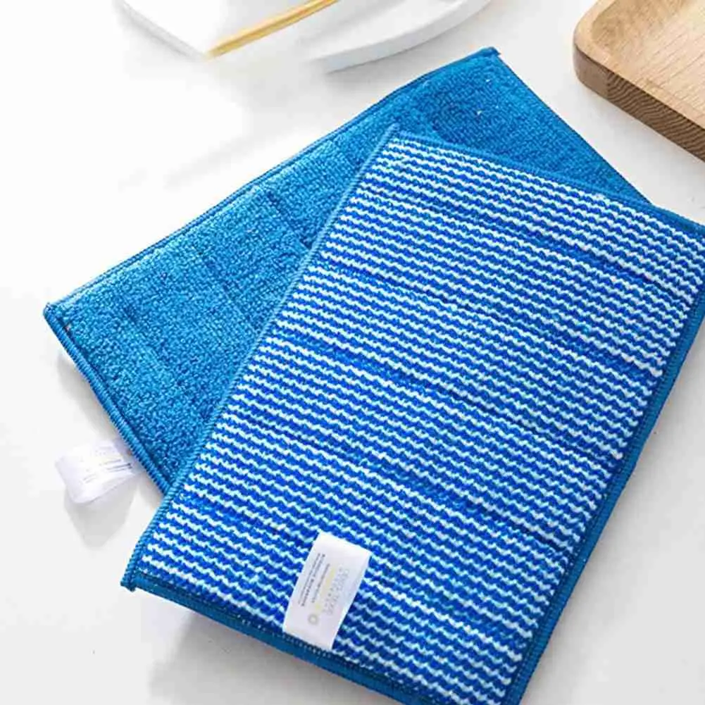 

Cleaning Cloth Decontamination Double-sided Wipes Stove Strong Wipe Double-sided Hood Friction Block Range Cloth Decontamin T7R8