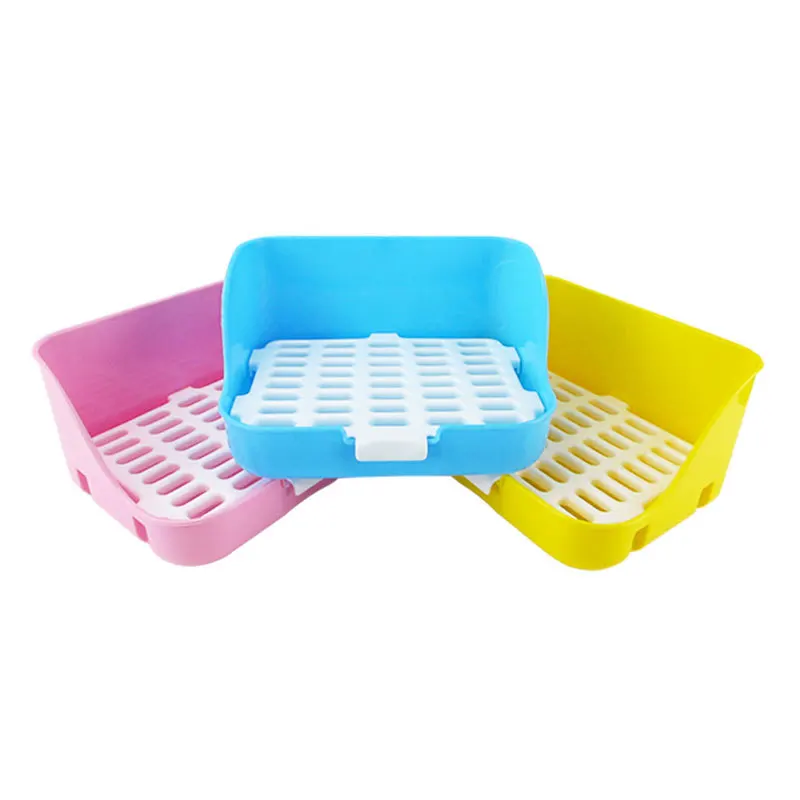 Маленькие домашние животные хомяк кролик туалет горшок тренажер фиксирующийся