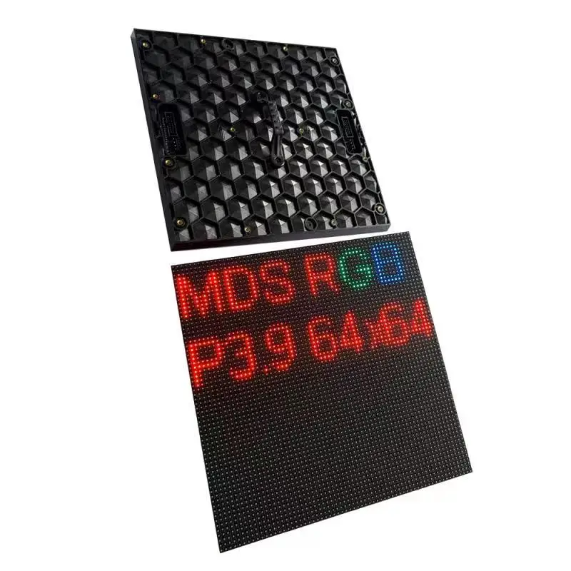 In Stock RGB Display Screen  Rental 64×64 P3.91 Indoor Full Color Led Module 250×250mm