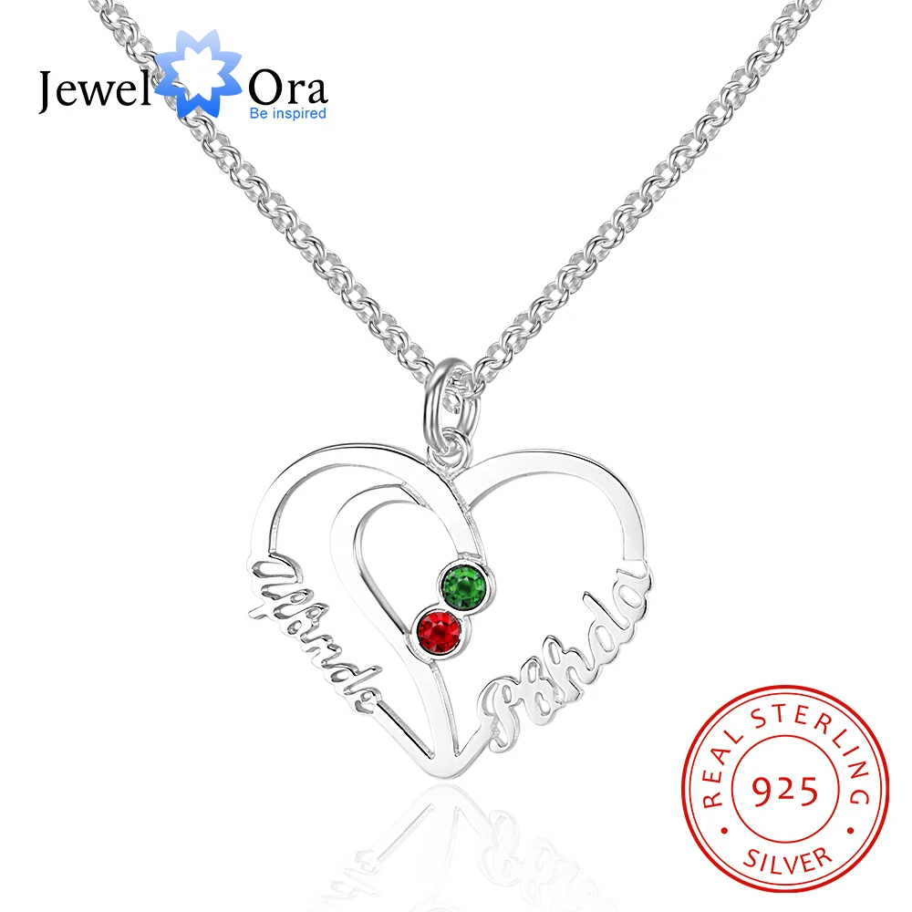 Уникальный подарок для влюбленных в сердце индивидуальный 925 пробы серебряное