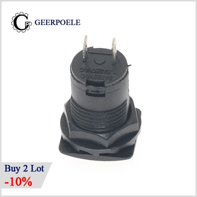 10 шт./лот DS 426 самоблокирующийся 2 контактный 250 в а кнопочный переключатель