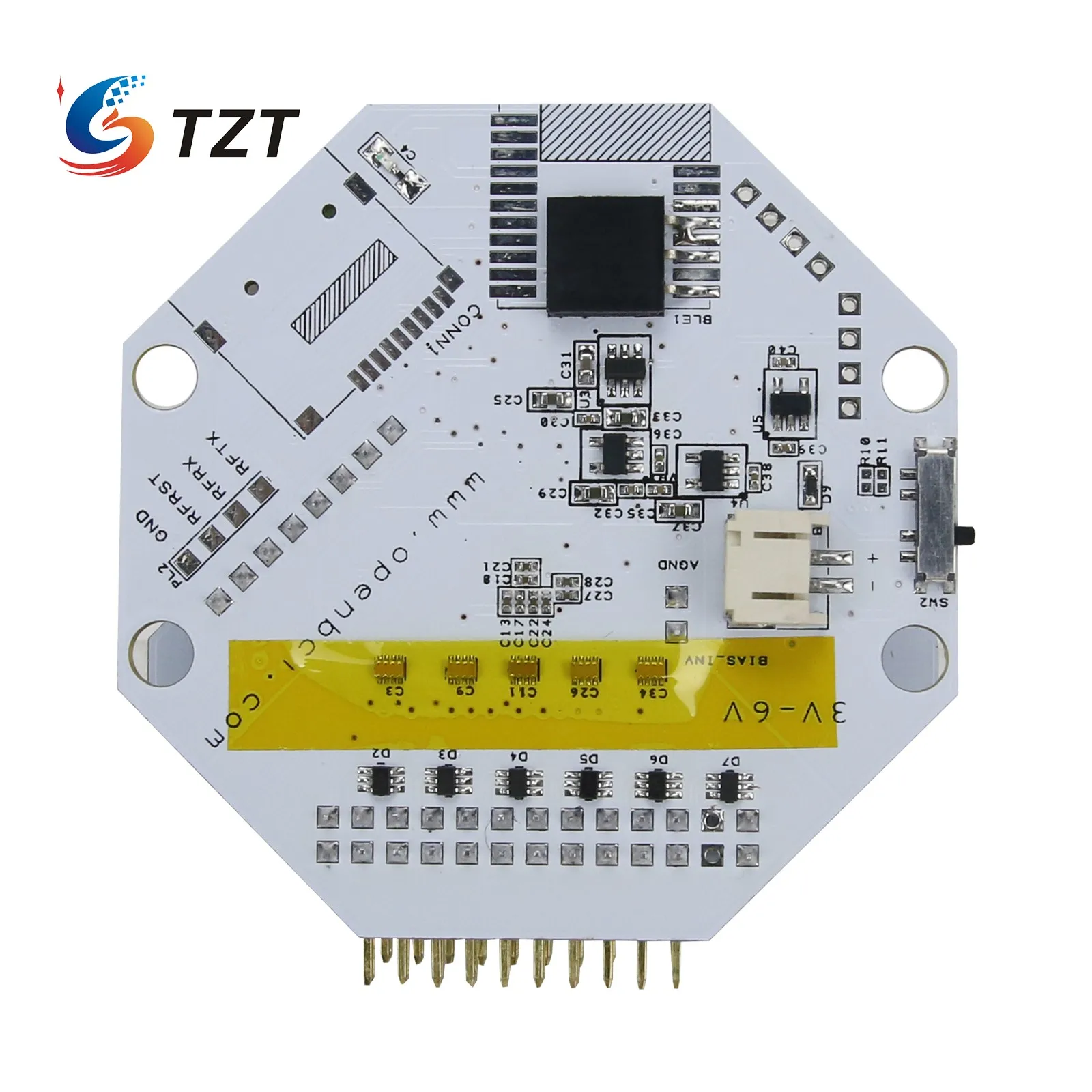 TZT OpenBCI V3 compatible Open Source Arduino EEG Brain Wave Module -8 or 16 Channels - Cable Version | Электроника