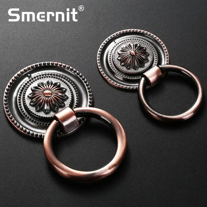 5 шт. круглые мебельные ручки антикварные и для рукоятки шкафов|cabinet subwoofer|cabinet