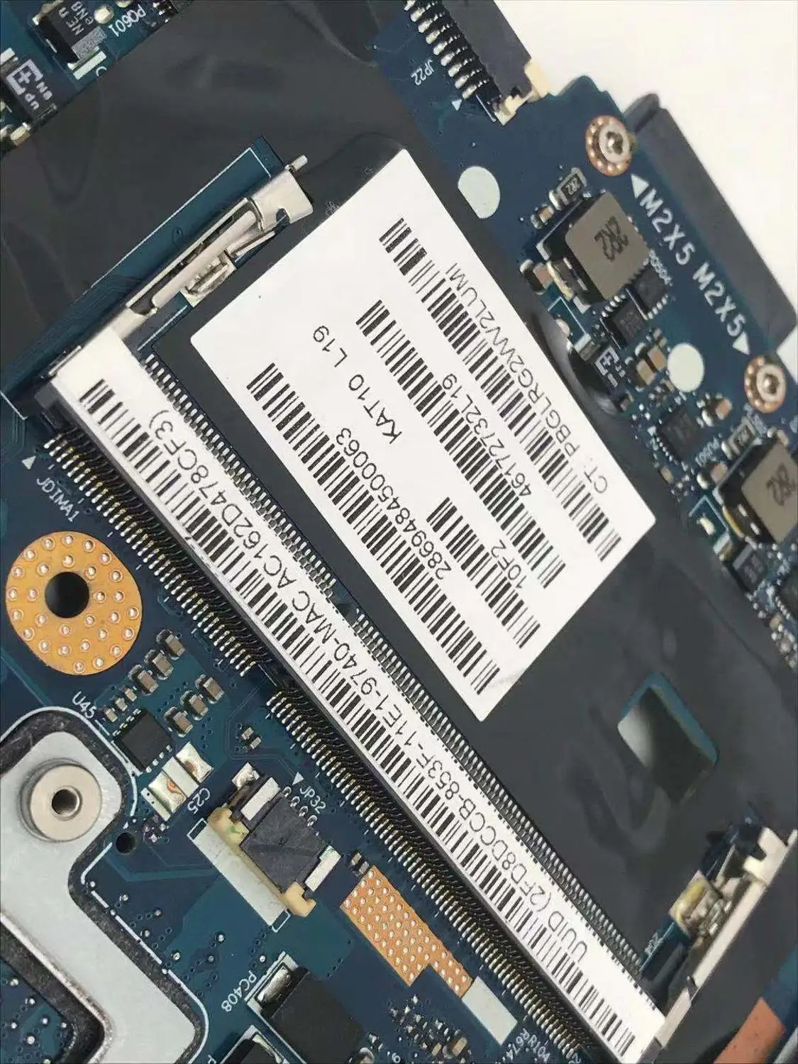 Новый 629032-001 для hp elitebook 2540p i5-560M KAT10 aptop материнская плата ddr3 la-5251p Бесплатная