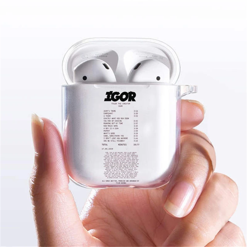 Tyler the creator Golf IGOR bees Air Pods Case For Apple airpods Cases 1 2 Clear in Earphone Accessories Cover Fundas Coque | Электроника