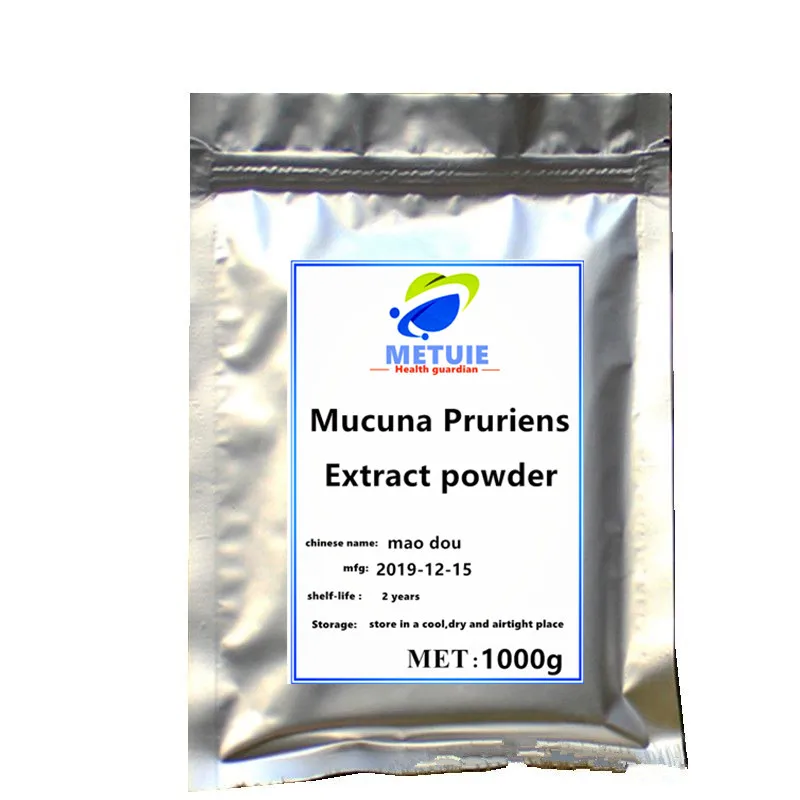 Органический экстракт Mucuna Pruriens 98% L-Dopa порошок блеск для лица фестивальный Топ ahcc