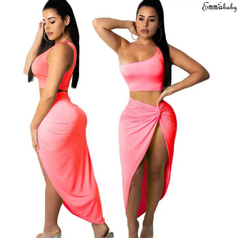 Женский комплект из 2 предметов укороченный топ на бретельках и Соблазнительная