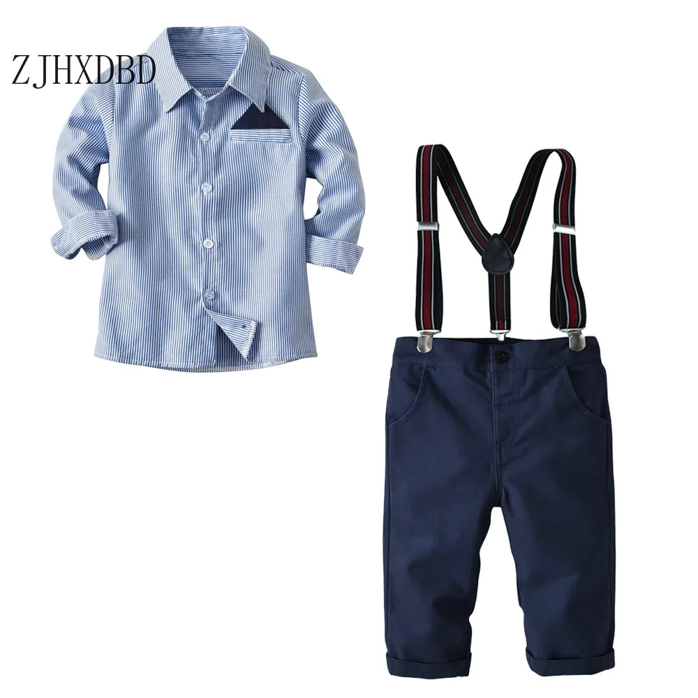 

2-10Y Toddler Boys Suits for Wedding Formal Wear Cotton Kids Blazers Baby Suit Wear 2pcs Boys Outfit Children's Clothing Sets