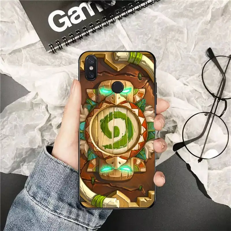 Motirunner Hearthstone карт задняя крышка чехол для телефона Xiaomi Redmi 5 плюс 6 6A 4X 7 7A 8 8A 9 Note 5A 8Pro
