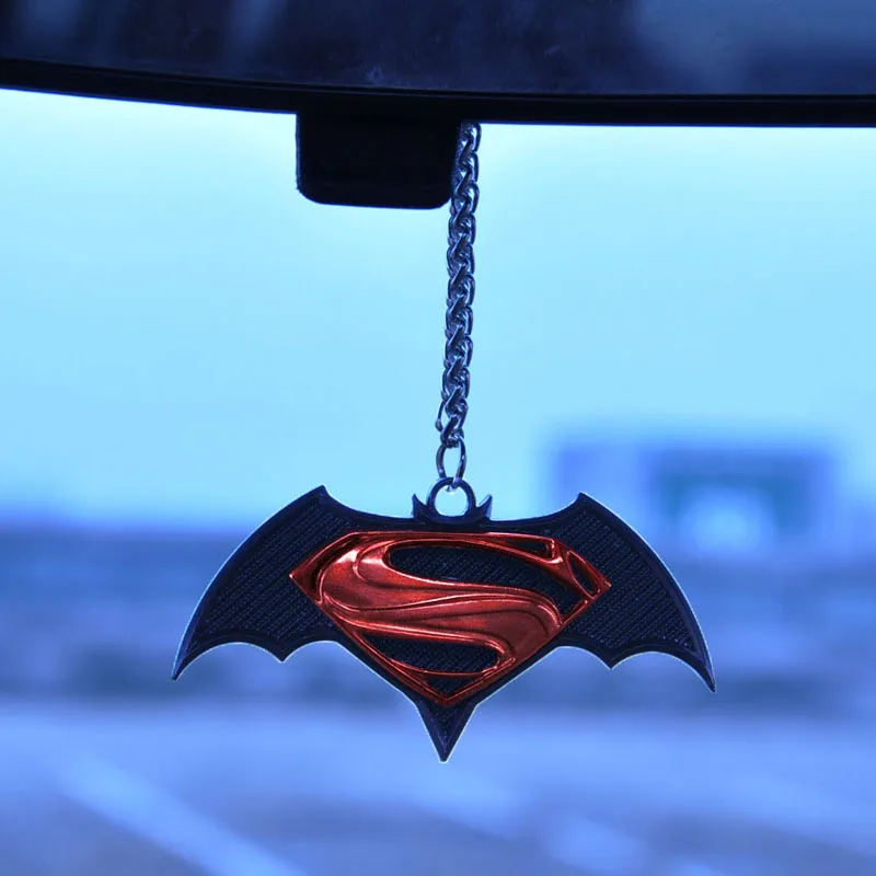 Лига Справедливости Бэтмен против Супермена логотип автомобиля подвеска для