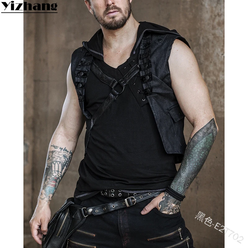 Yizhang средневековый Спартанский рыцарь воин боевой жилет костюм Древняя Греция