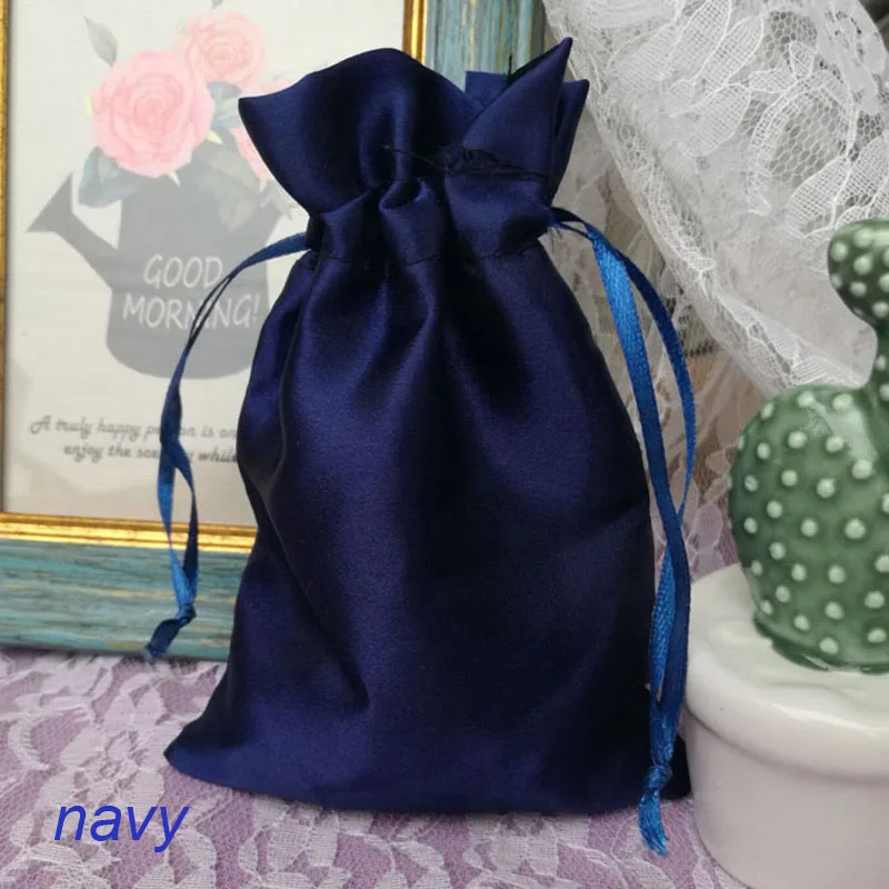 Подарочные мешочки для ювелирных изделий с шелковым покрытием 8x10 см 9x12 10x15 (4x6