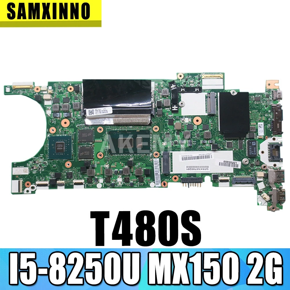 

ET481 NM-B471 PC Motherboard For Lenovo ThinkPad T480S MAIN BOARD SR3LA I5-8250U MX150 2G GDDR5