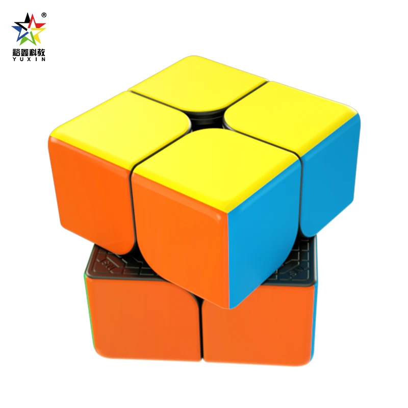 

YuXin Little Magic 2x2 M Cube V2, магнитный магический куб, обучающая игрушка YuXin Little Magic 2x2, пазл для детских игр