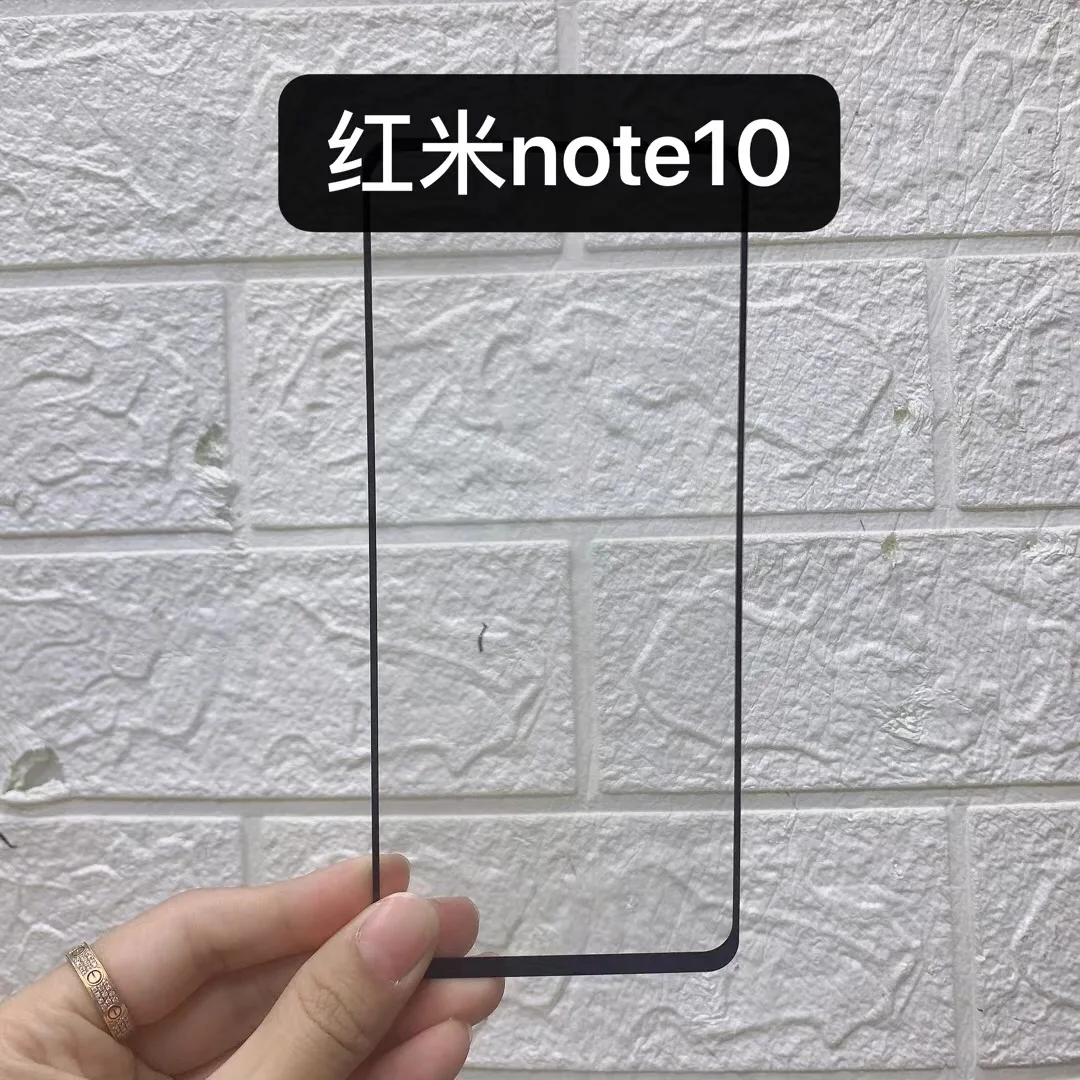 100 шт. для Xiaomi Redmi Note 10 Pro/Note 10s/Note 9s/Note 9 9T/Note 8T/Redmi 9AT 2.5D полное покрытие клейкое