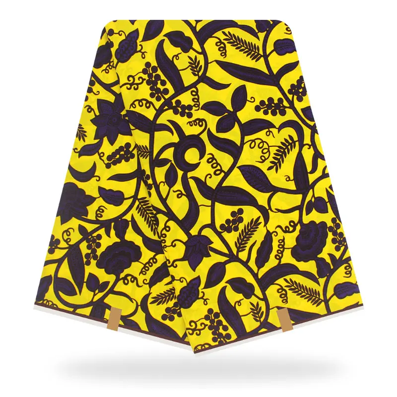 Модный батик Африка Анкара Печатный воск ткань 100% хлопок настоящий голландский