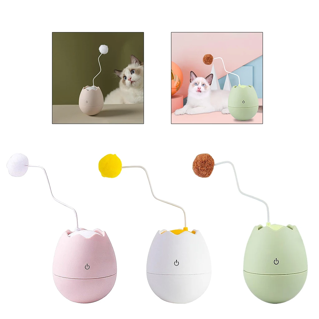 

Pet Cat Interactive Balance Tumbler Swing Toy Funny Rolling Teaser Toys