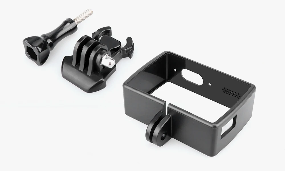 Vamson для YI 4K корпус Боковое крепление защитная рамка чехол для Xiaomi YI 4K экшн-камера 2 с креплением и винтом VP645