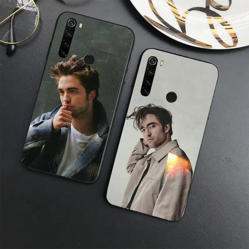 

Robert Pattinson American acotrs Phone Case For Xiaomi Redmi note 7 8 9 11 t s 10 A pro lite funda shell coque cover
