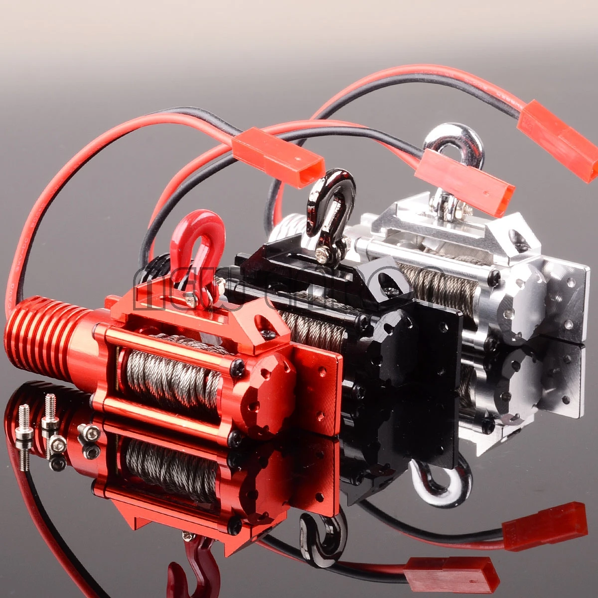 

1:10 RC лебедка из сплава FZ0019 для 1/10 Rock Crawler Axial SCX10 Wraith D90 NEW ENRON
