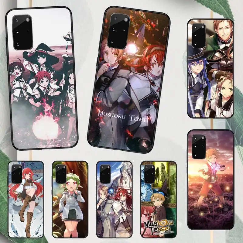 

Japan anime Mushoku Tensei Phone Case For Samsung galaxy A S note 10 12 20 32 40 50 51 52 70 71 72 21 fe s ultra plus