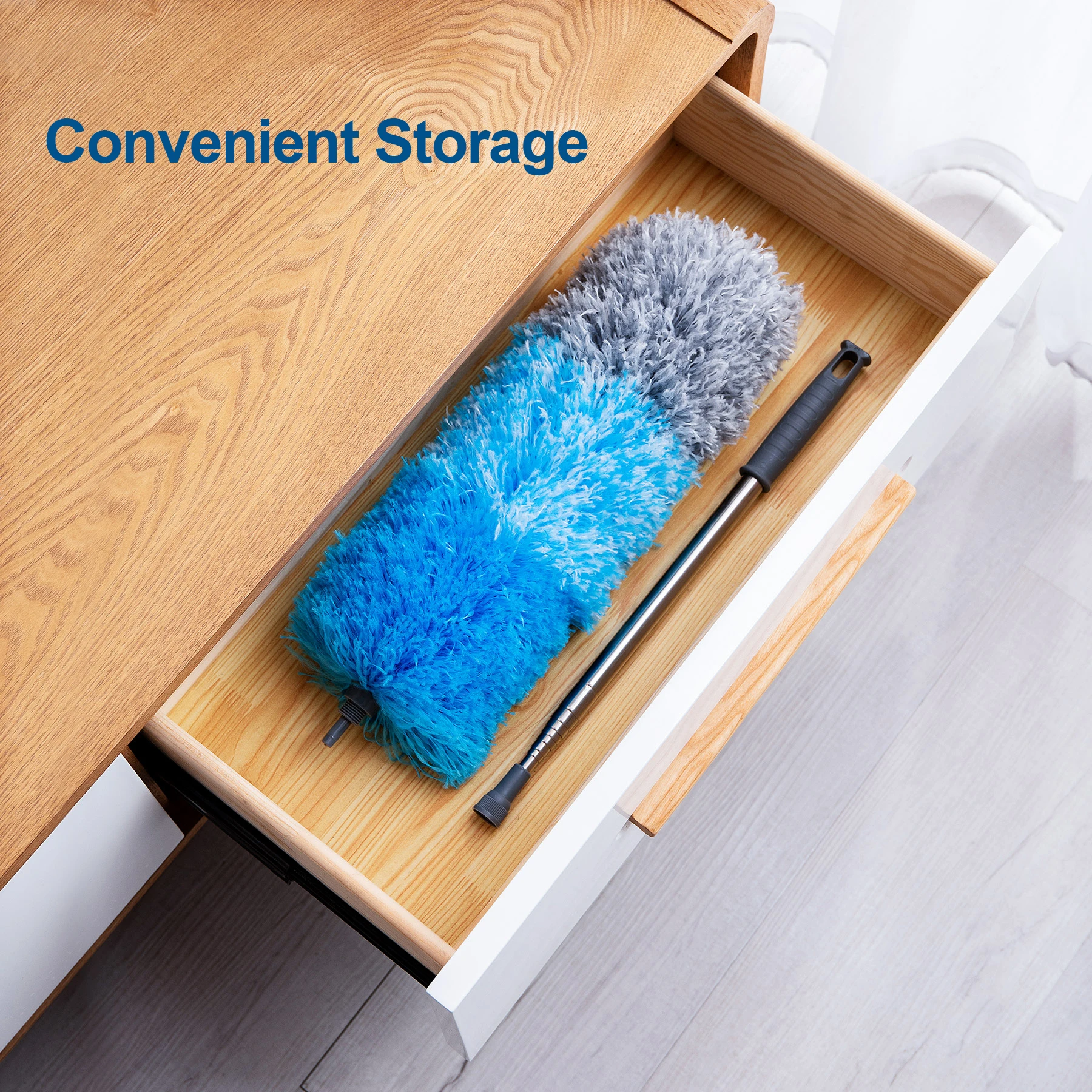 Тряпка из микрофибры с выдвижным стержнем телескопический тряпка для чистки