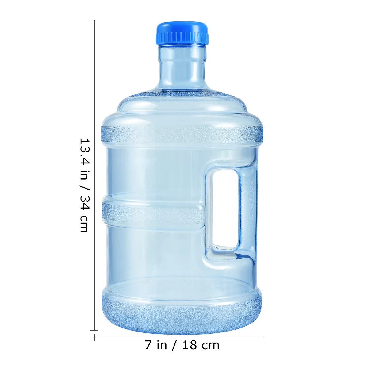 

5L Large Capacity Fitness Water Bottle Pure Water Bottle Jug Reusable Portable Mineral Water Container Outdoor Camping Bucket