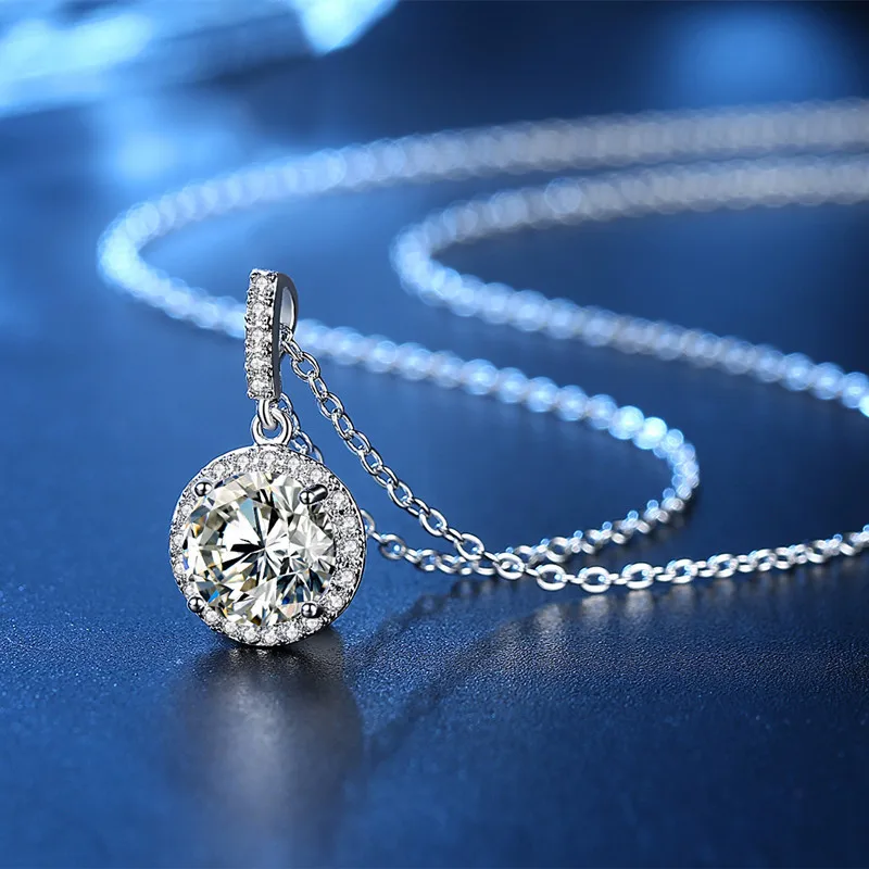

New Design Luxury AAA Zircon Olive Branch Pendant necklae Jewelry For Fashion Women Wedding Jewelry
